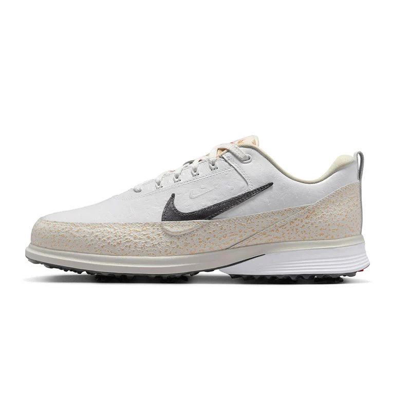 NIKE Victory Tour 4 Unisex Spiked Shoes (White/Gold) - Image 2