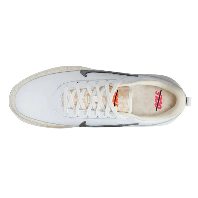 NIKE Victory Tour 4 Unisex Spiked Shoes (White/Gold) - Image 3