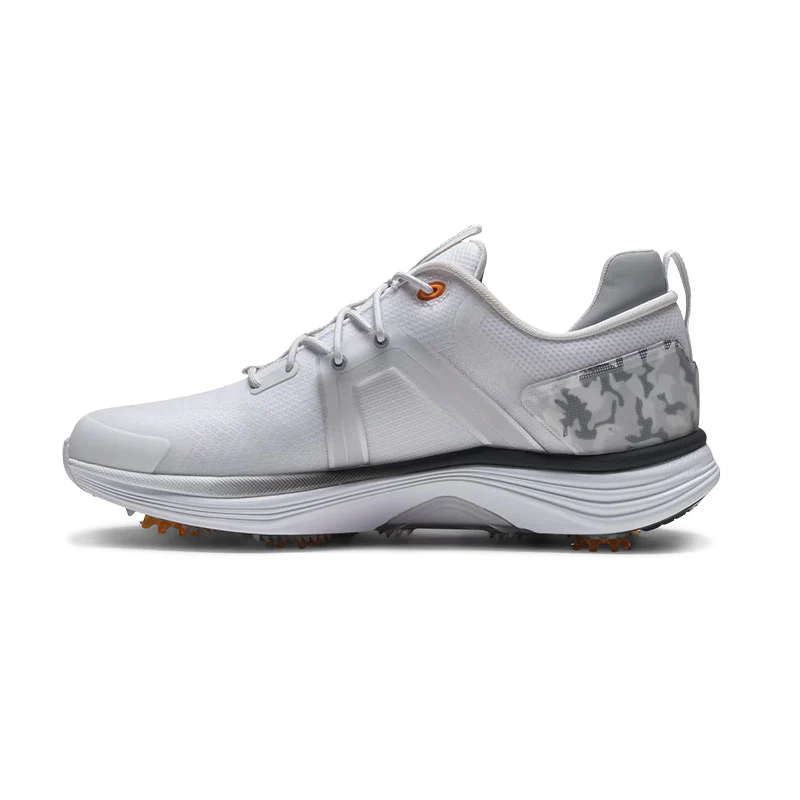 FOOTJOY HyperFlex Blaze Limited Edition Men's Spiked Shoes (White/Grey) - Image 2