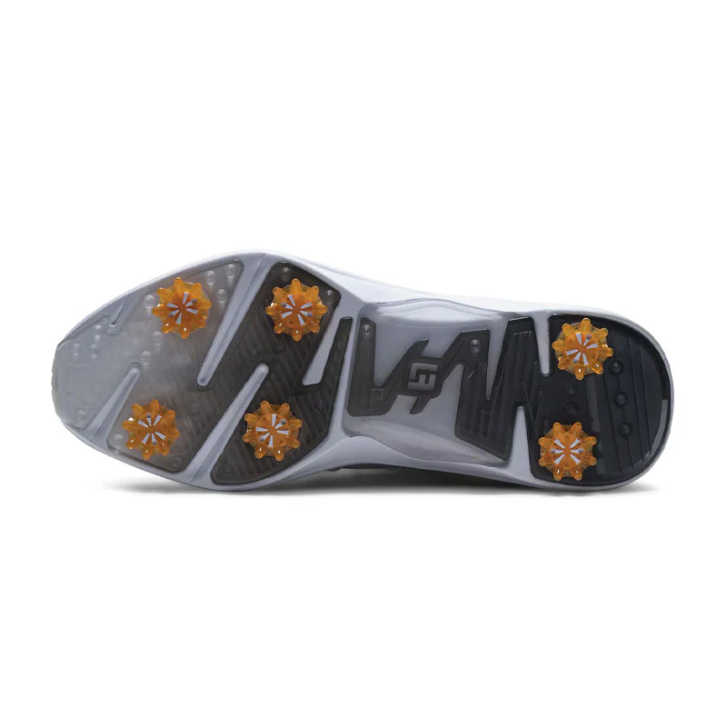 FOOTJOY HyperFlex Blaze Limited Edition Men's Spiked Shoes (White/Grey) - Image 4