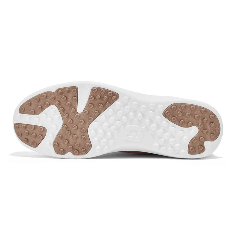 FOOTJOY Leisure LX Women's Spikeless Shoes (Rose/Light Grey) - Image 4