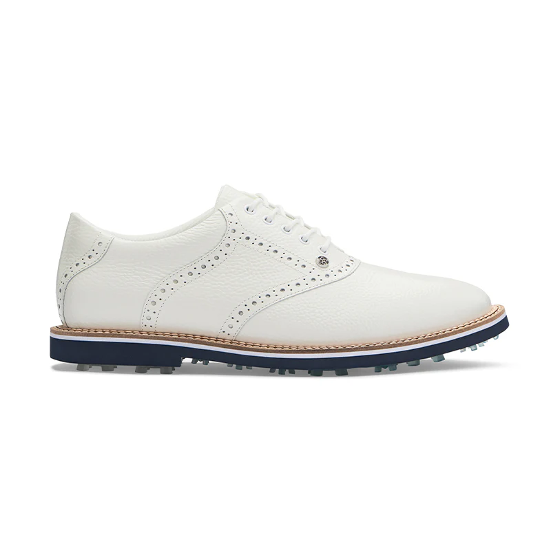 GFORE Saddle Gallivanter Women's Spikeless Shoes (White/Twilight)