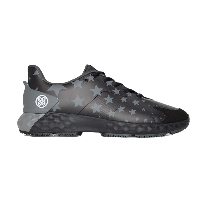 GFORE MG4+ Tonal Star Men's Spikeless Shoes (Black)