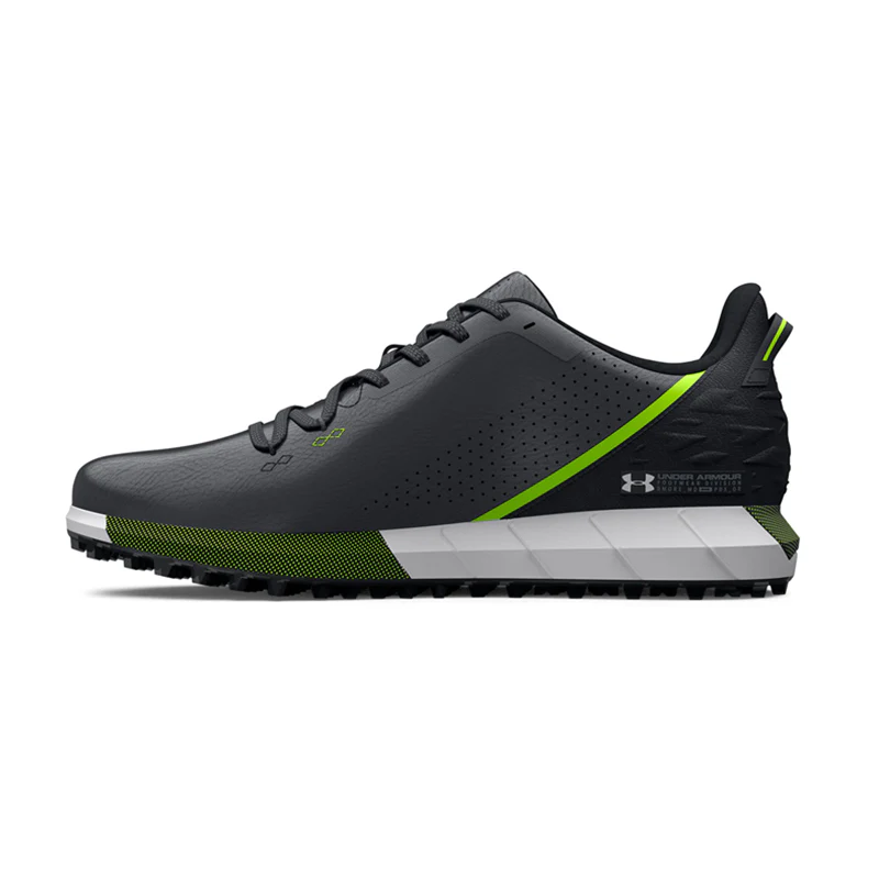 UNDER ARMOUR HOVR Drive Wide Men's Spikeless Shoes (Black/Grey) - Image 2