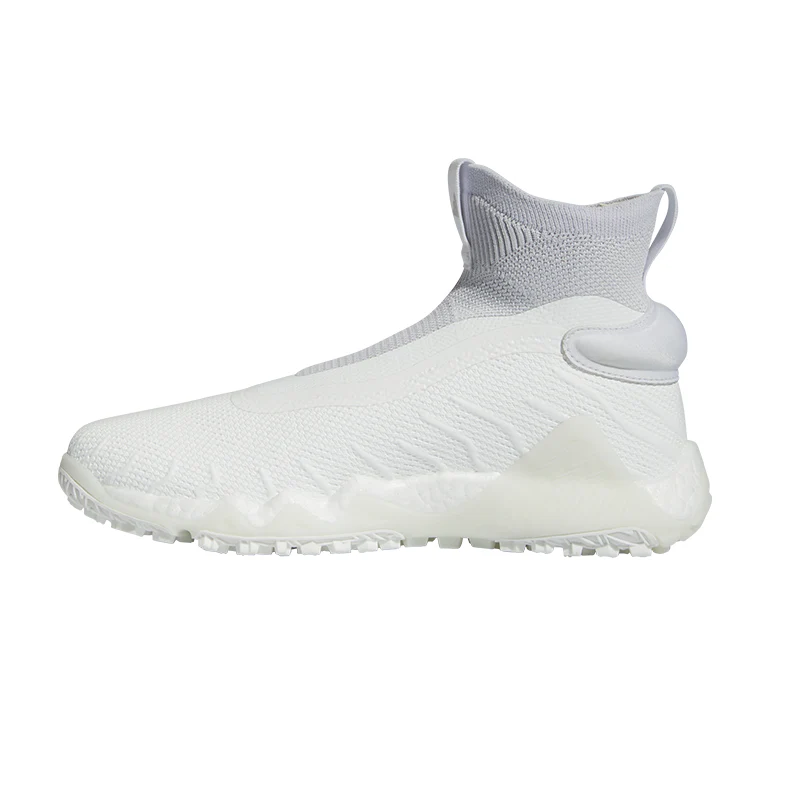 ADIDAS Codechaos Laceless Spikeless Shoes (White/Grey/White) - Image 2
