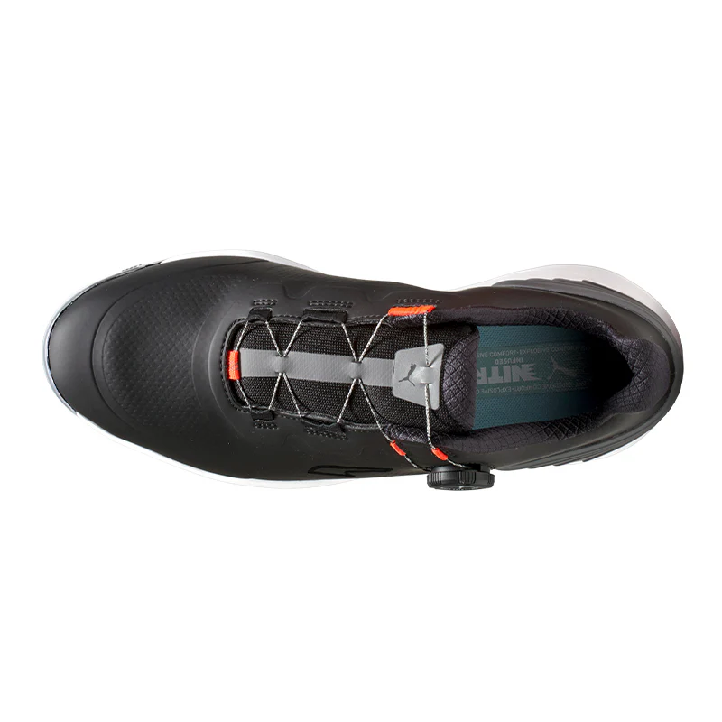 PUMA ALPHACAT Nitro Disc Men's Spikeless Shoes (Black/Green/Red) - Image 3