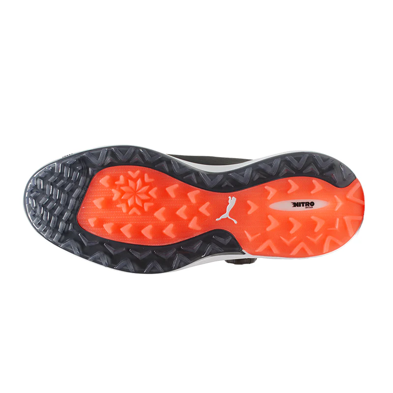 PUMA ALPHACAT Nitro Disc Men's Spikeless Shoes (Black/Green/Red) - Image 4