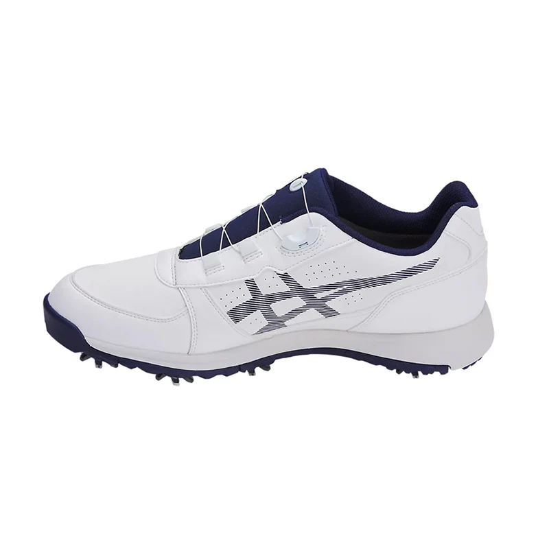 ASICS GEL-PRESHOT BOA Men's Spiked Shoes (White/Peacoat) - Image 2