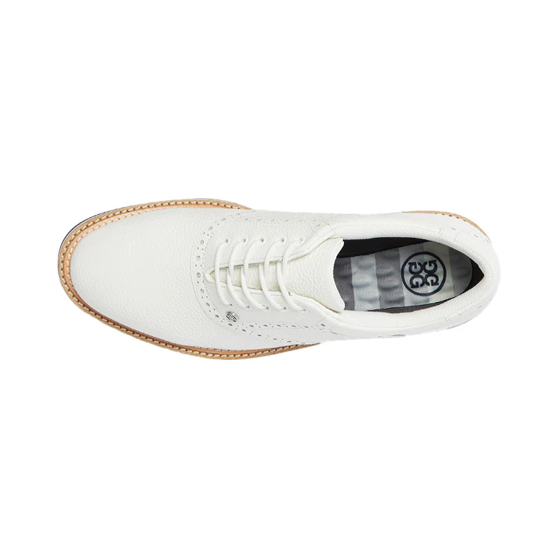 GFORE Gallivanter Saddle Men's Spikeless Shoes (Snow/Twilight) - Image 3
