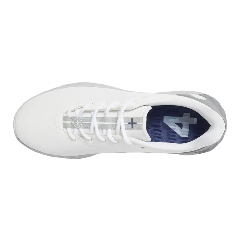 GFORE Contrast Sole MG4+ Golf Men's Spikeless Shoes (Snow) - Image 3
