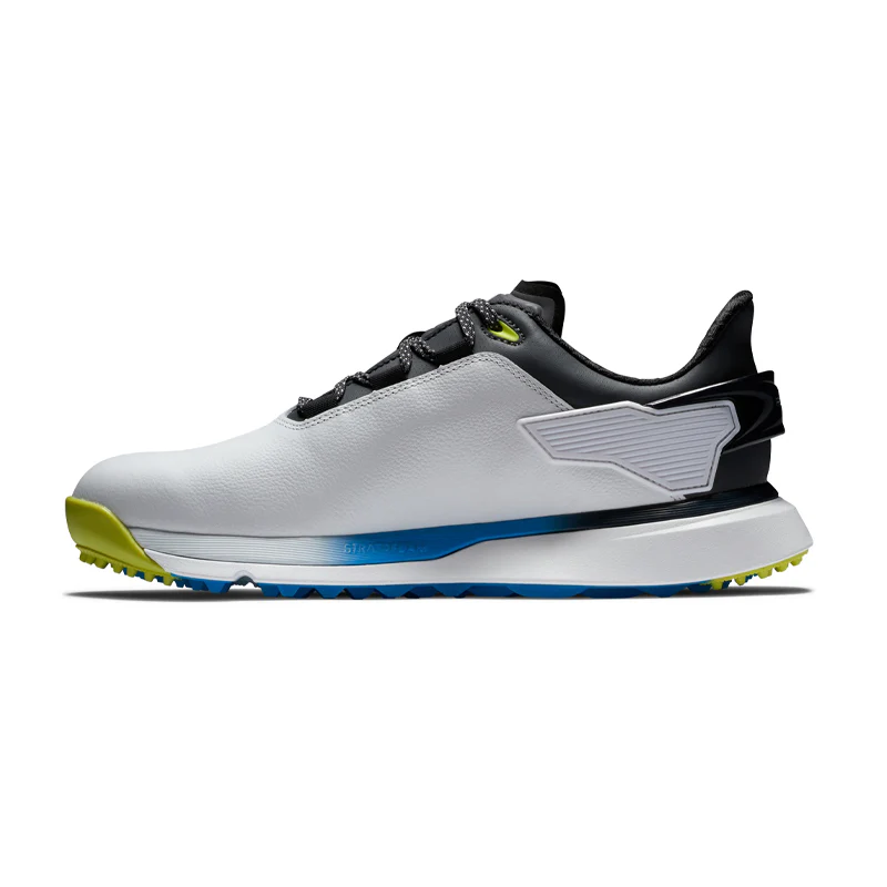 FOOTJOY Pros Carbon BOA Men's Spikeless Shoes (White/Black/Mul) - Image 2