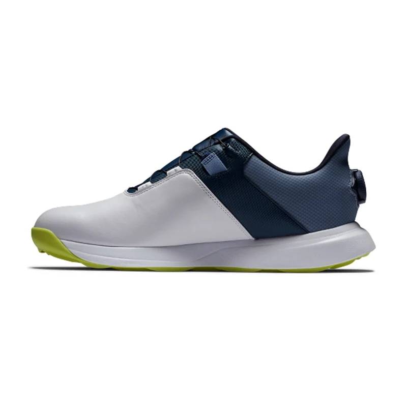 FOOTJOY Pro Lite BOA Men's Spikeless Shoes (White/Navy) - Image 2