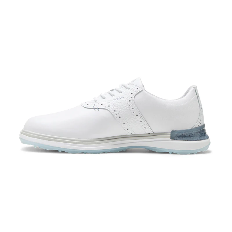 PUMA Avant Men's Spikeless Shoes (White/Grey/Blue) - Image 2