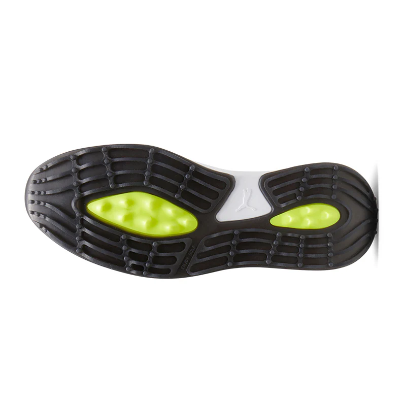 PUMA Fusion Men's Spikeless Shoes (Black/Lime) - Image 4