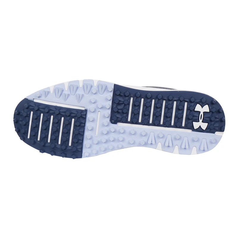 UNDER ARMOUR Charged Breathe Women's Spikeless Shoes (White/Navy) - Image 4