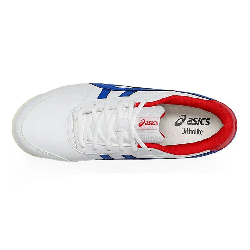 ASICS Gel-Preshot Classic 4 Men's Spikeless Shoes (White/Blue) - Image 3