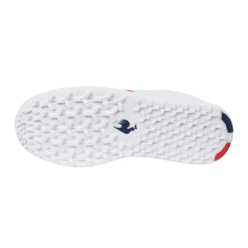 LE COQ SPORTIF GOLF Biarritz Unisex Spikeless Shoes (White/Navy) - Image 4