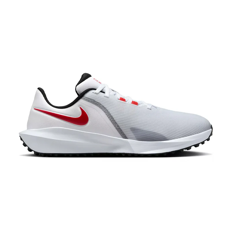 NIKE Infinity G Men's Spikeless Shoes (White/Red/Black)