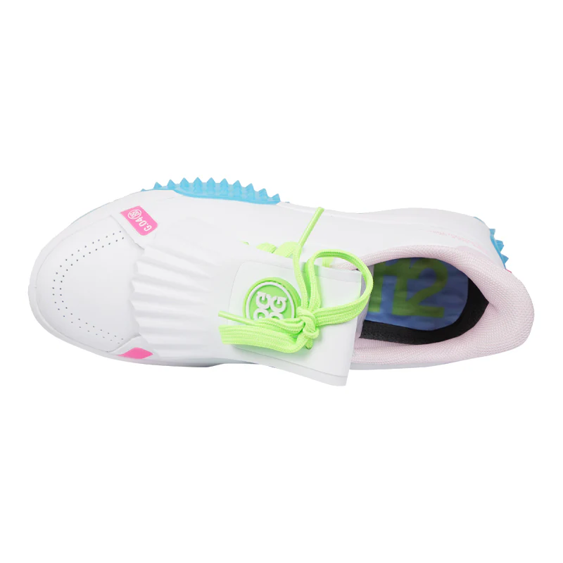 GFORE G.112 Women's Spikeless Shoes (Snow/Multi) - Image 3