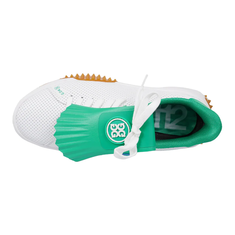 GFORE G.112 Women's Spikeless Shoes (Snow/Clover) - Image 3