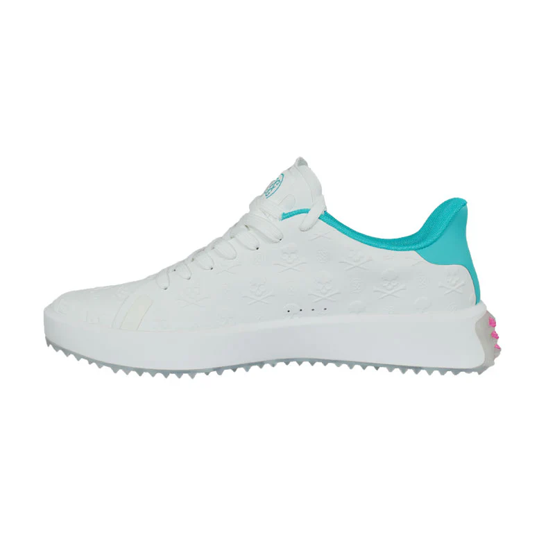 GFORE G.112 Skull Men's Spikeless Shoes (Snow/Siren) - Image 2