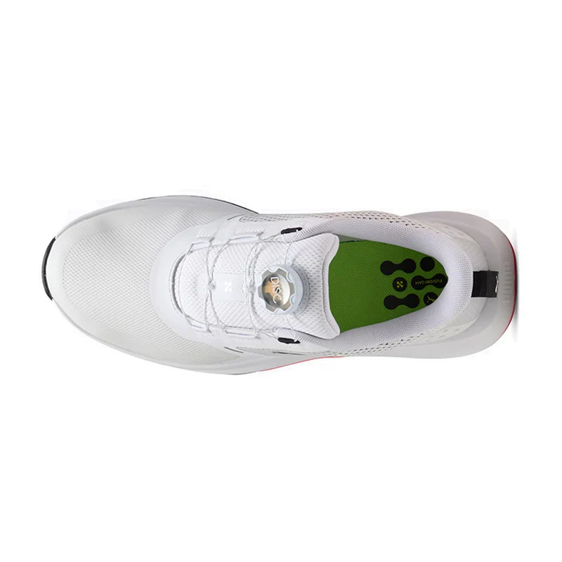 PUMA Fusion Grip 6 BOA Men's Spikeless Shoes (White) - Image 3