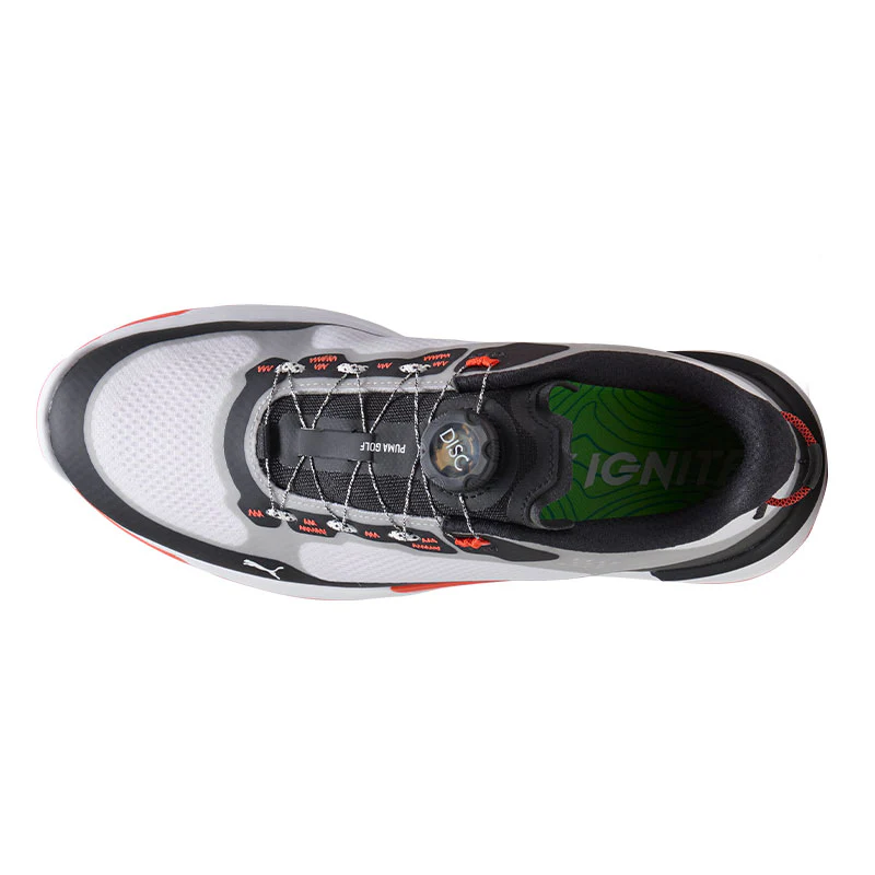 PUMA IGNITE ELEVATE 2 BOA Men's Spikeless Shoes (White/Black) - Image 3