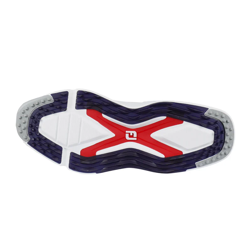 FOOTJOY Pro SLX BOA Men's Spikeless Shoes (White/Navy) - Image 4