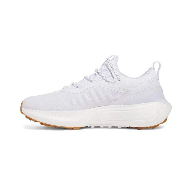 UNDER ARMOUR Phantom Fore Men's Spikeless Shoes (White/Grey) - Image 2