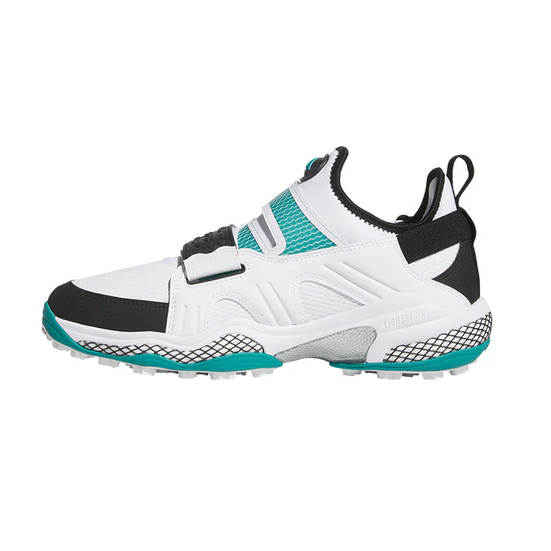 ADIDAS Codechaos 25 Midcut BOA Men's Spikeless Shoes (White/Black/Teal) - Image 2