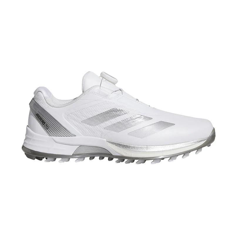 ADIDAS Adizero ZG Lo BOA Men's Spikeless Shoes (White/Silver)