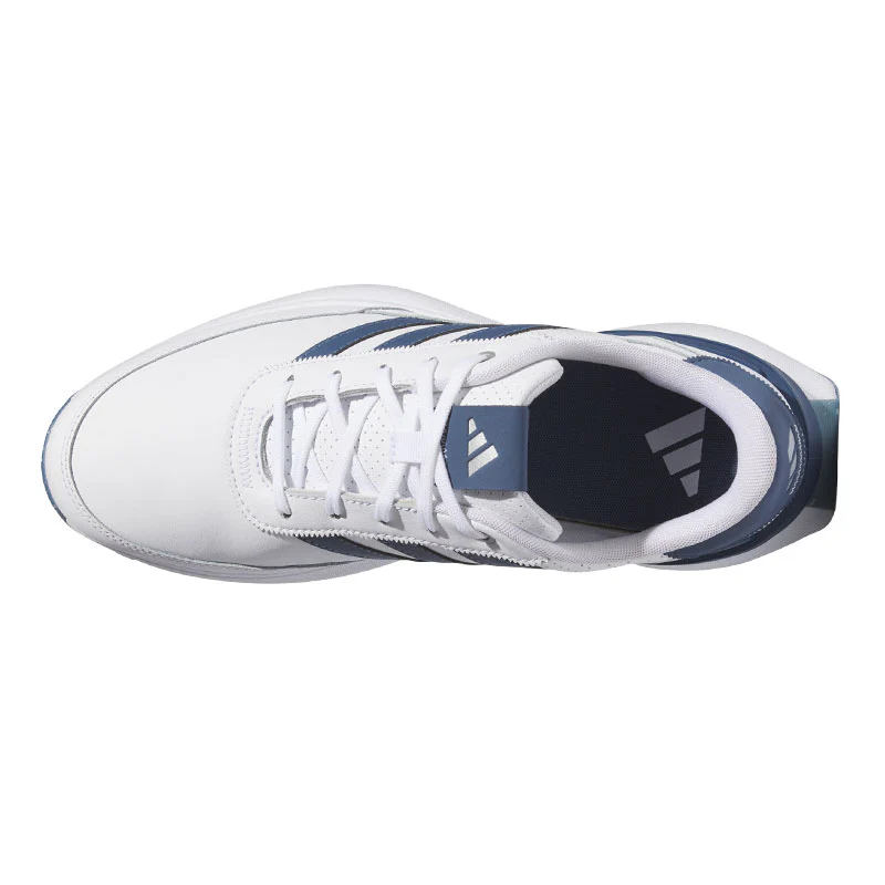 ADIDAS S2G 24 Leather Men's Spikeless Shoes (White/Navy/Silver) - Image 3