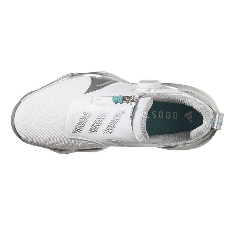 ADIDAS BOA 25 Women's Spikeless Shoes (White/Silver/Mint) - Image 3