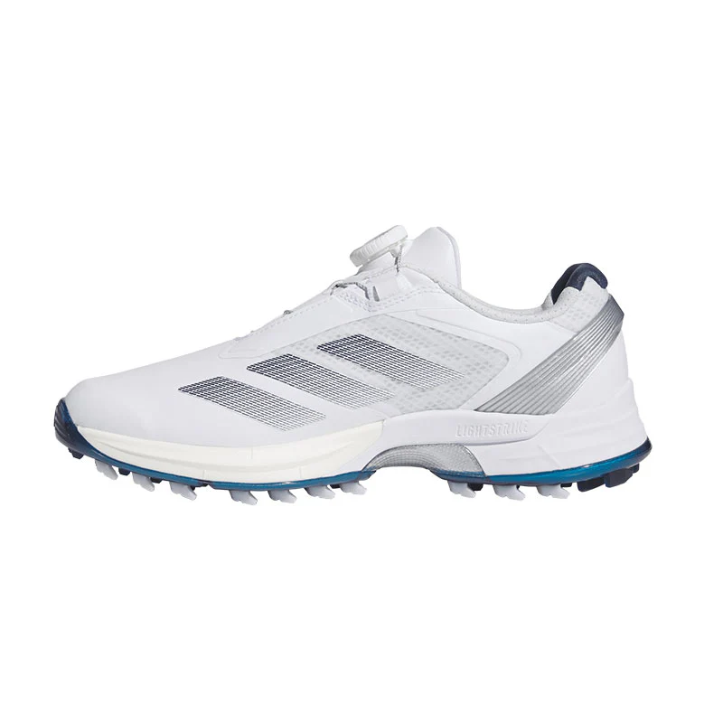 ADIDAS Adizero ZG Lo Boa Men's Spikeless Shoes (White/Indigo/Silver) - Image 2