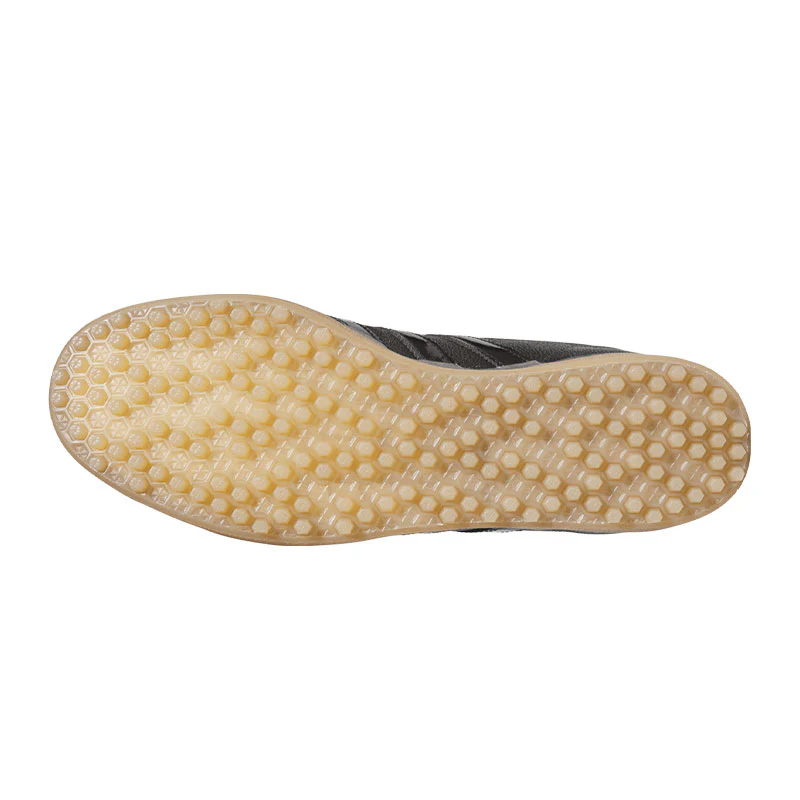 ADIDAS Gazelle Lux Men's Spikeless Shoes (Black/Black/Gum) - Image 4