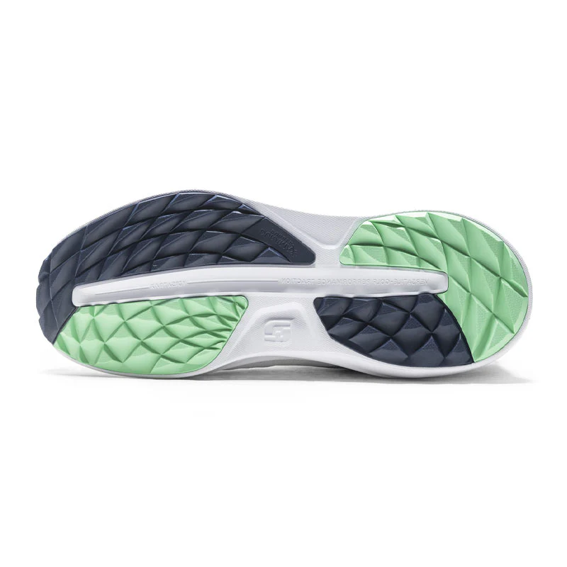 FOOTJOY Flex Men's Spikeless Shoes (White/Blue/Green) - Image 4