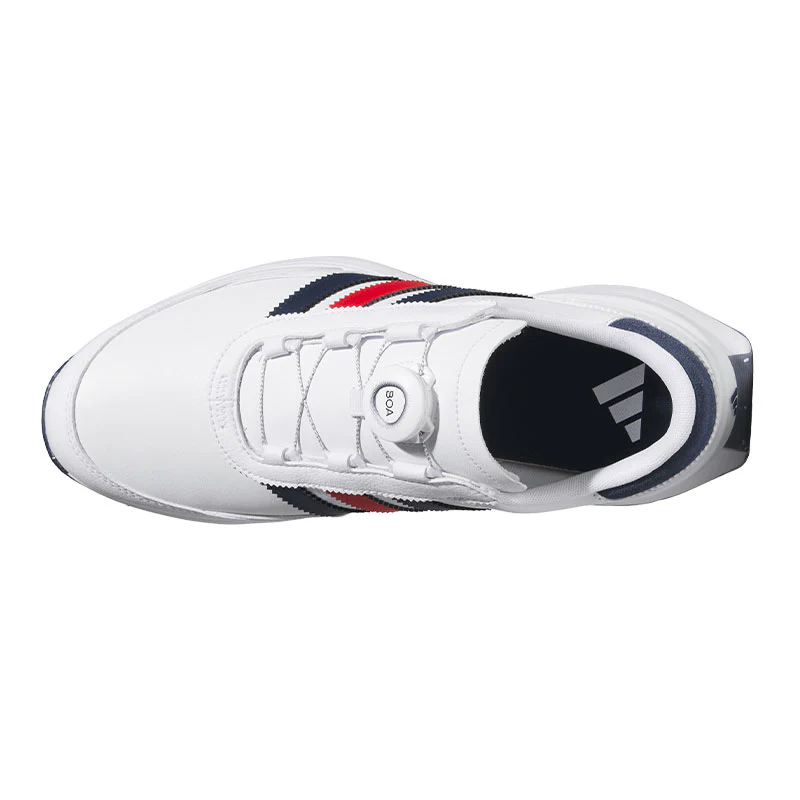 ADIDAS S2G BOA Men's Spikeless Shoes (White/Navy/Red) - Image 3