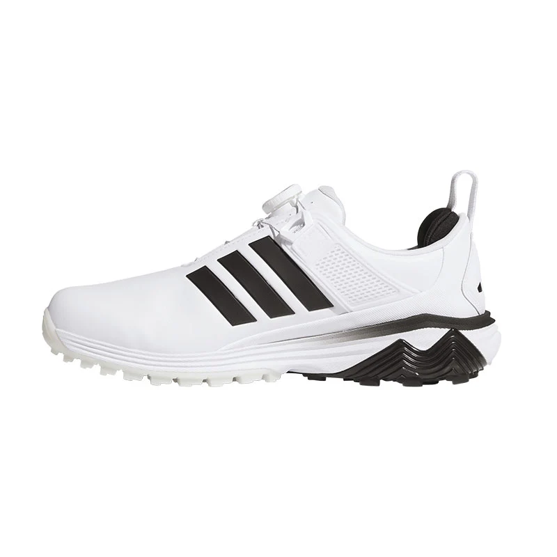 ADIDAS Adipower 26 BOA Men's Spikeless Shoes (White/Black/Silver) - Image 2