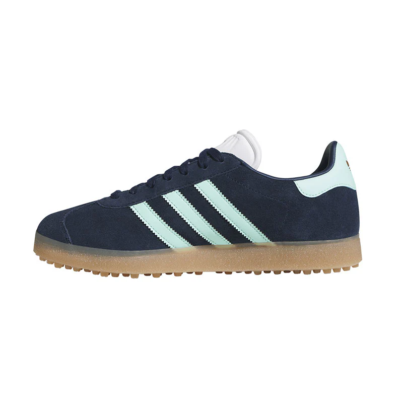 ADIDAS Gazelle Men's Spikeless Shoes (Indigo/Mint) - Image 2