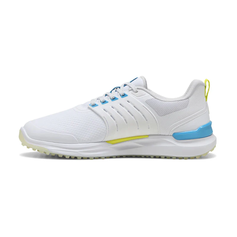 PUMA IGNITE ELEVATE 2 Wide Men's Spikeless Golf Shoes (White) - Image 2
