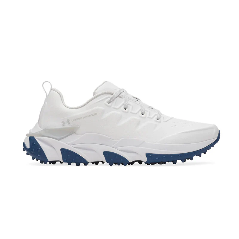 UNDER ARMOUR Halo Tour Men's Spikeless Shoes (White/Silver)