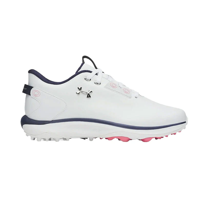 UNDER ARMOUR Drive Fade 2 Women's Spikeless Shoes (White/Silver)