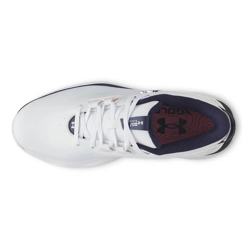 UNDER ARMOUR Drive Fade 2 Women's Spikeless Shoes (White/Silver) - Image 3