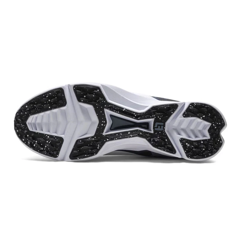 FOOTJOY FJ Fuel BOA Men's Spiked Shoes (White/Blue/Blue) - Image 4