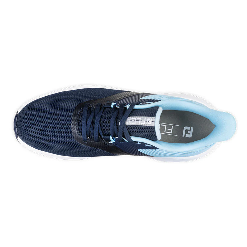 FOOTJOY Flex Men's Spikeless Shoes (Navy/Blue/Black) - Image 3