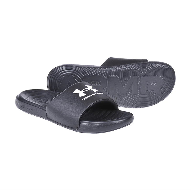 UNDER ARMOUR Ansa Fixed Slides Men's Sandals (Black)