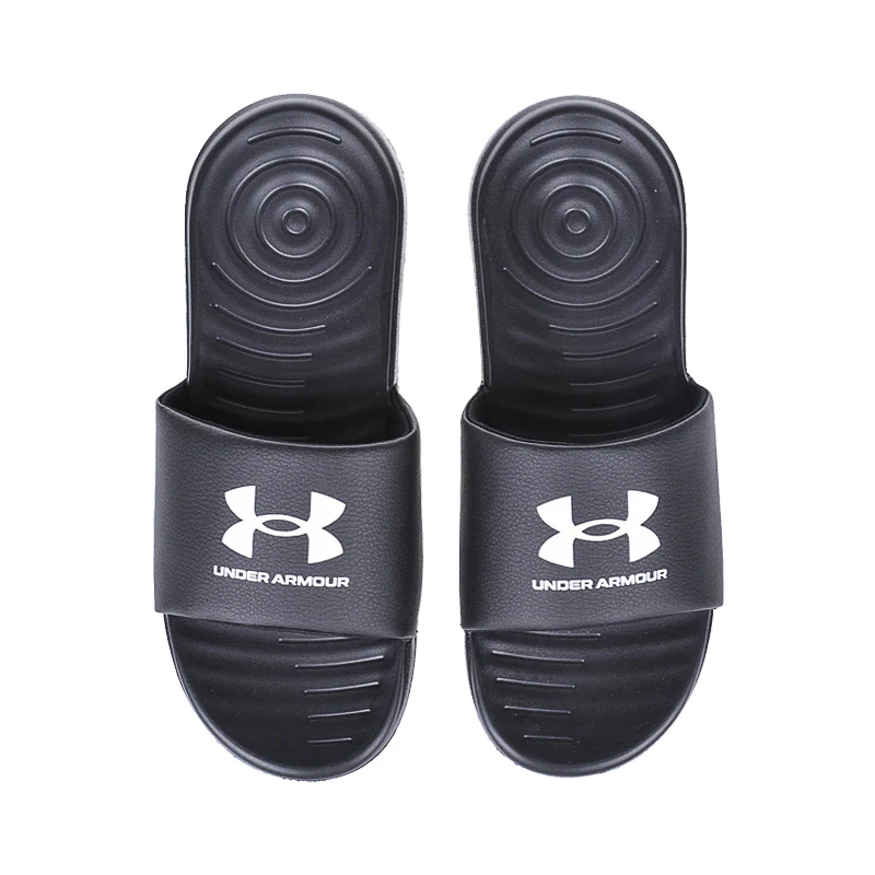 UNDER ARMOUR Ansa Fixed Slides Men's Sandals (Black) - Image 2