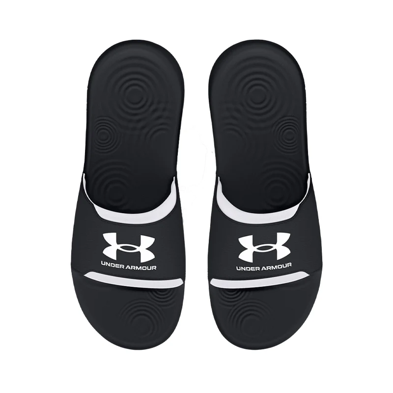 UNDER ARMOUR IGNITE Select Slides Men's Sandals (Black/White) - Image 3