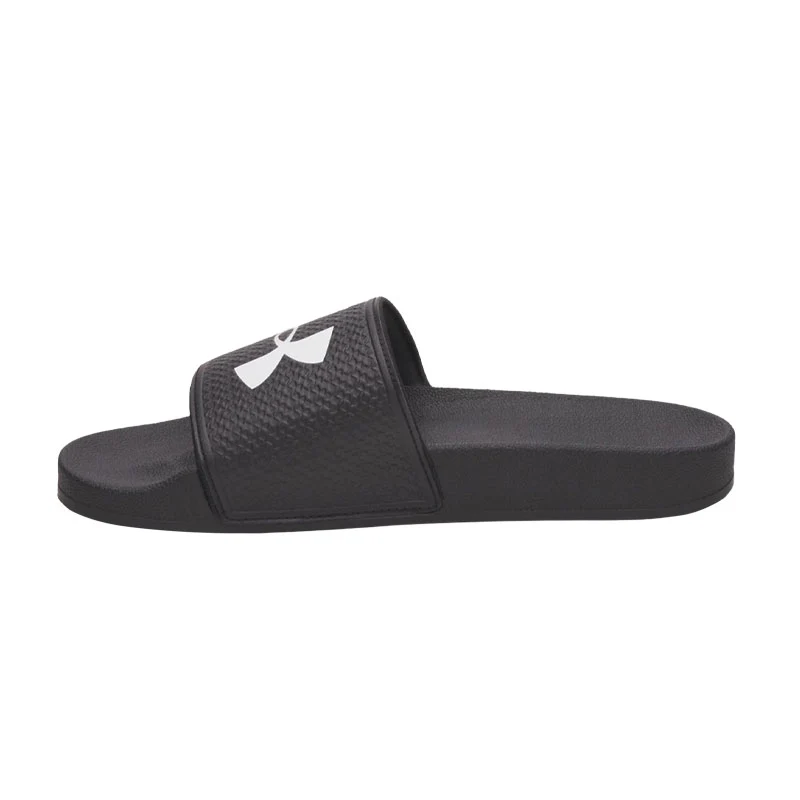 UNDER ARMOUR ARMR Men's Slides (Black/Black/White) - Image 2
