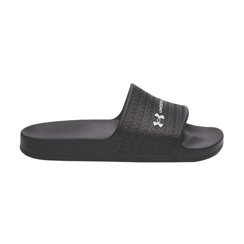 UNDER ARMOUR Men's Shower Slides (Black/Black/White)